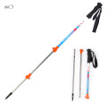 Outdoor Camping adjustable hiking poles nordic hiking sticks best carbon trekking pole